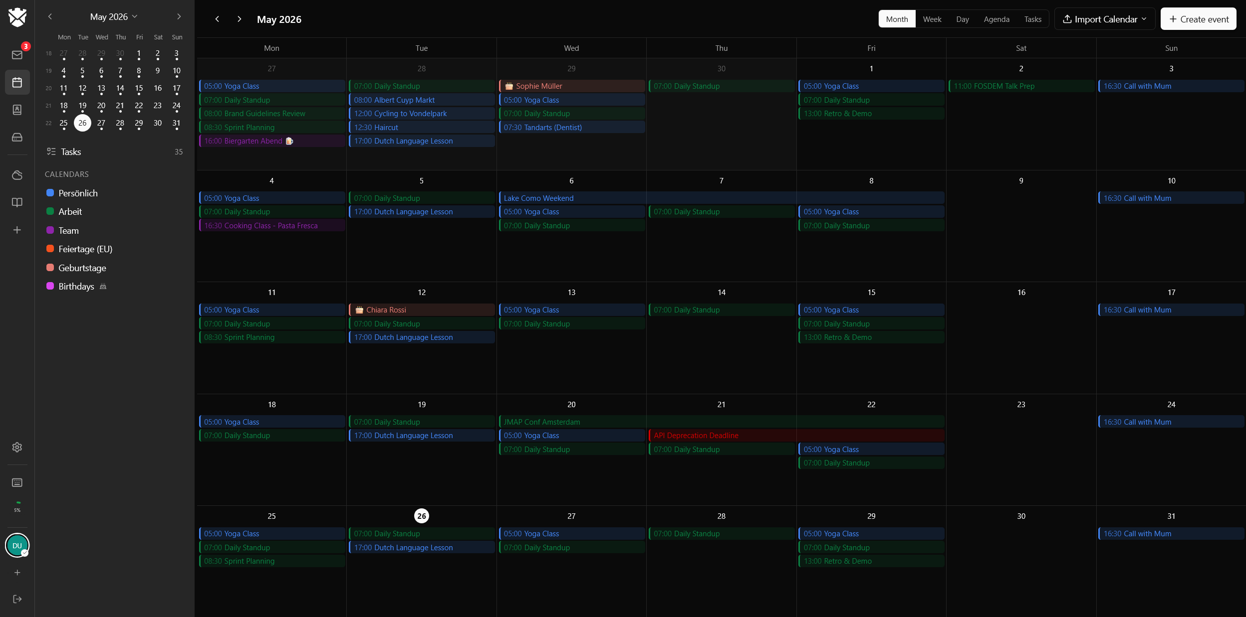 Calendar
