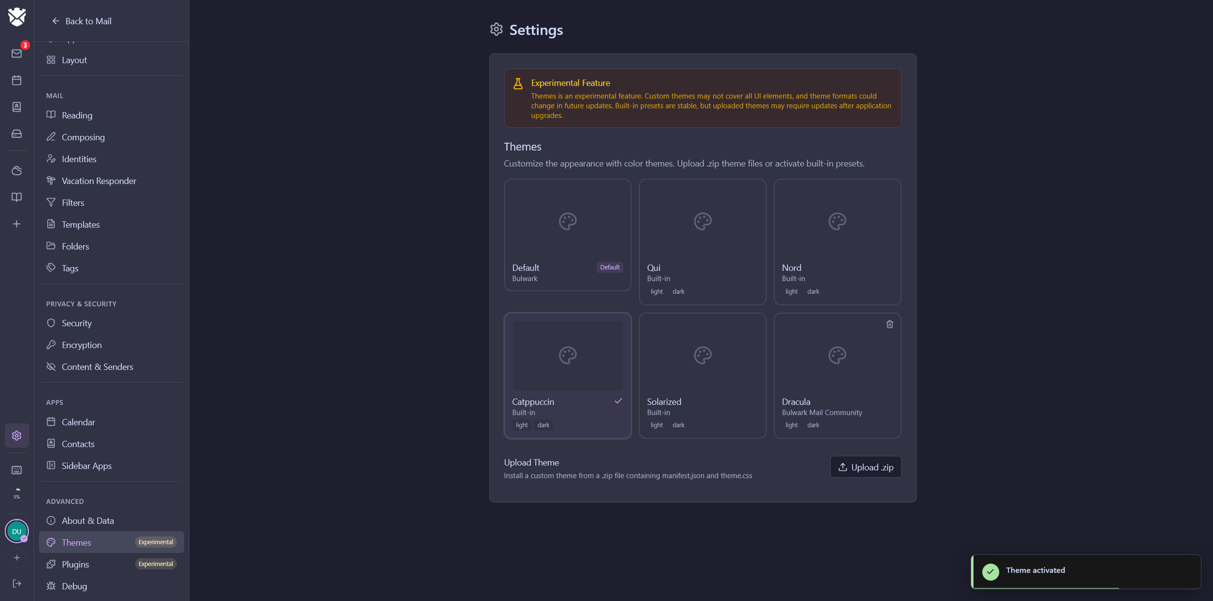 Themes